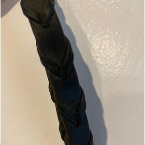 Black 56” Braided Reins